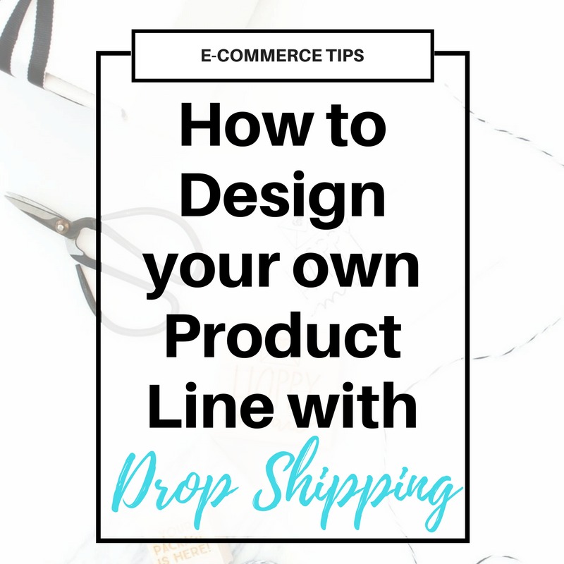 Want to start an online #shop to help grow your #blog income? Get the info on creating a line of physical products to sell on Etsy, Amazon, eBay, Shopify, etc using dropshipping manufacturing. Plus a list of manufacturers to get you started!