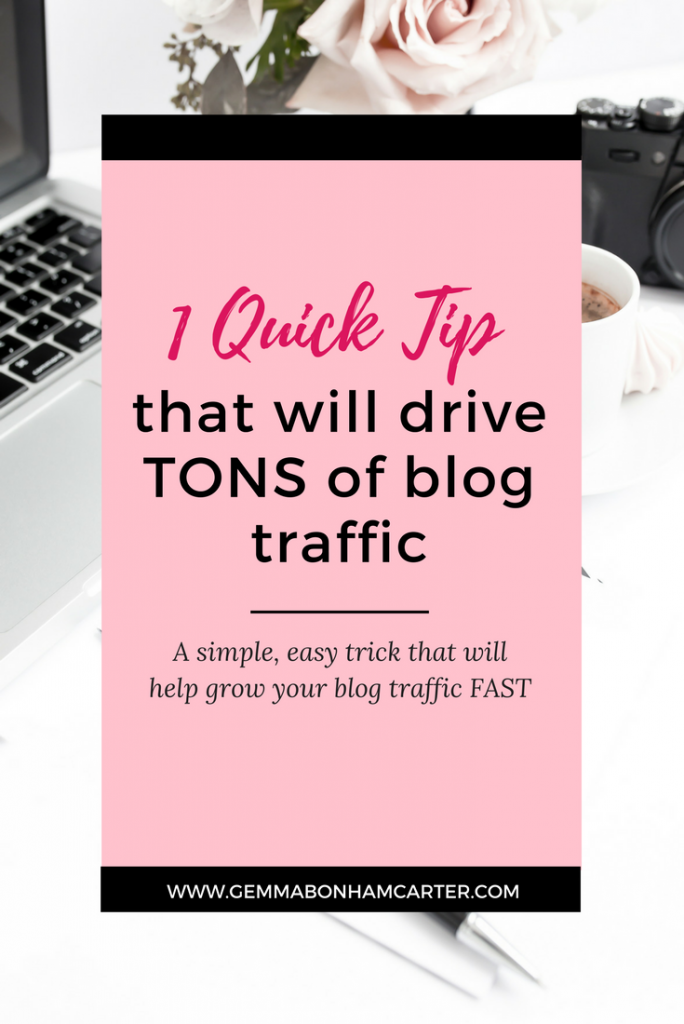 The Easiest Way To Increase Blog Traffic Fast Gemma Bonham Carter 