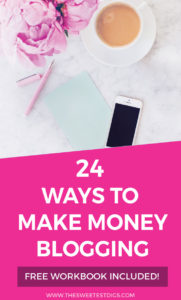 Want to make money blogging? Here are 24 creative ways to increase your income as a blogger and online entrepreneur.