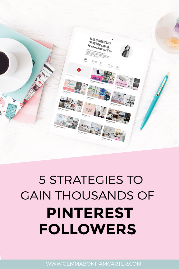 How To Gain Pinterest Followers | Pinterest Branding | Pinterest for Bloggers | Increase Pinterest Following
