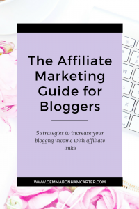Affiliate marketing is a great strategy for making money blogging. Here are 5 things you can do today to increase your affiliate earnings. Plus, where to get affiliate links, and a free tracking sheet!