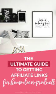 Affiliate Marketing Networks | How to get affiliate links | Make money blogging | Affiliate networks for home and DIY bloggers