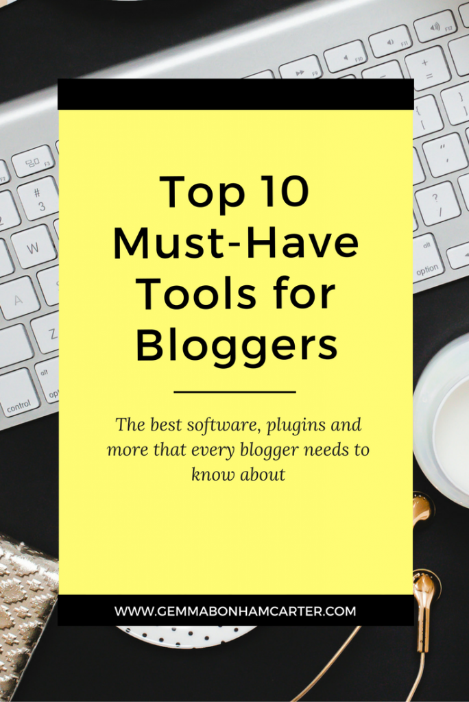 The top 10 must-have tools and programs for running your DIY and design blogging biz. Ever blogger and online entrepreneur needs these!! Click through for the free download cheatsheet!