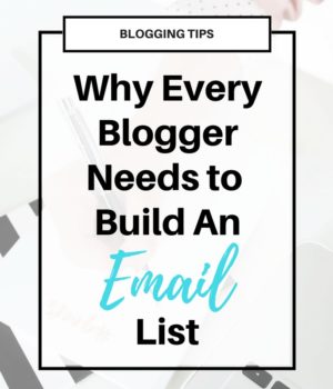 Why You Need to Build an #Email List as a #Blogger. The 5 reasons why you should grow an email list to increase your sales and traffic.