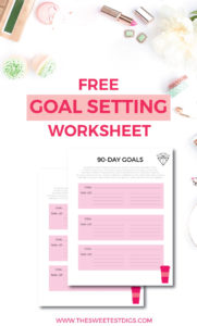 Blogging Goals | How to set goals for your blog and business | Blog Goal Setting Worksheet | Using a blog planner and editorial calendar