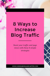 How to Increase Blog Traffic and Pageviews | The tried and true ways I have grown my DIY and home decor blog. Tips & tricks for bloggers to help grow their blog and make money blogging. Plus a list of submission websites you can use to submit your posts for features. Click through for the free download!