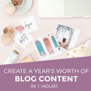 Seasonal Blog Post Ideas for Every Month of the Year - perfect for home, DIY and lifestyle bloggers. No more writer's block when you use this as your guide to blog content creation!