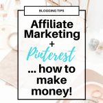 How to make money on #pinterest with #affiliate marketing | Blogger, entrepreneur or small business owner - you should be using affiliate links on Pinterest. It's a great way to make money.. passive income! Click through for the step by step tutorial with screenshots on how to embed and add your affiliate links to pinterest.