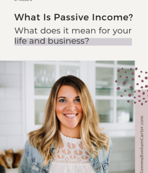 what is passive income