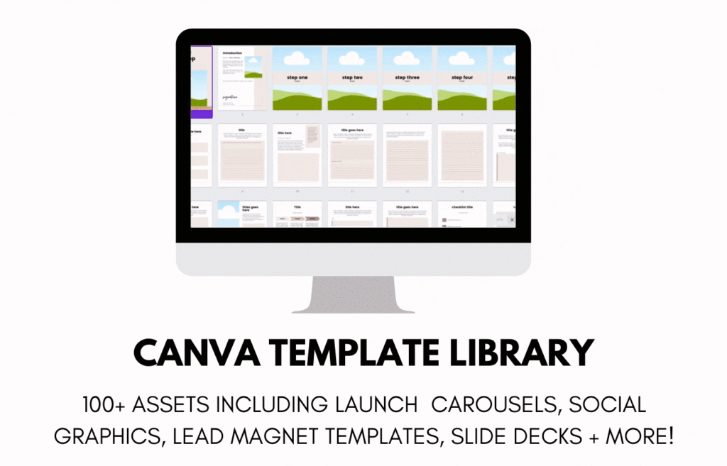 PP Mockup CANVA TEMPLATE LIBRARY Gemma BonhamCarter